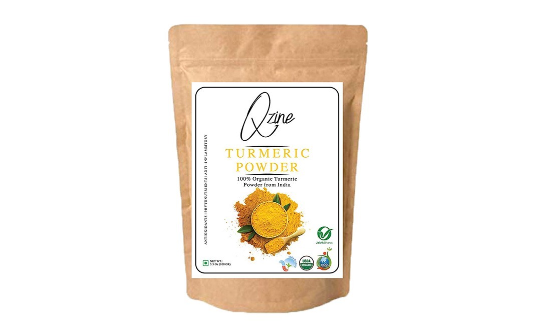 Qzine Turmeric Powder    Pack  100 grams